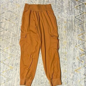 Happily Grey brand Brown Cargo Jogger Pants